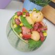 Ensalada de alubias y melón