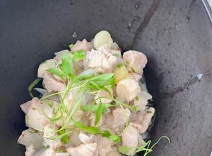 Una foto de 🐟 Ceviche de corvina Express 🐟