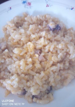Una foto de Arroz con pulpo