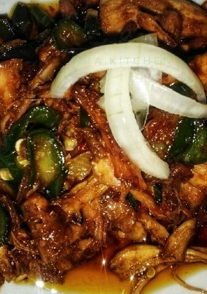 Foto resep Ayam kecap suwir cabe ijo