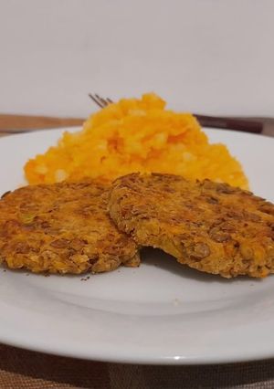Una foto de Hamburguesas de lentejas saludables