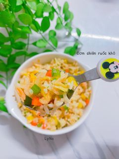 Hình của món Cơm chiên ruốc khô.