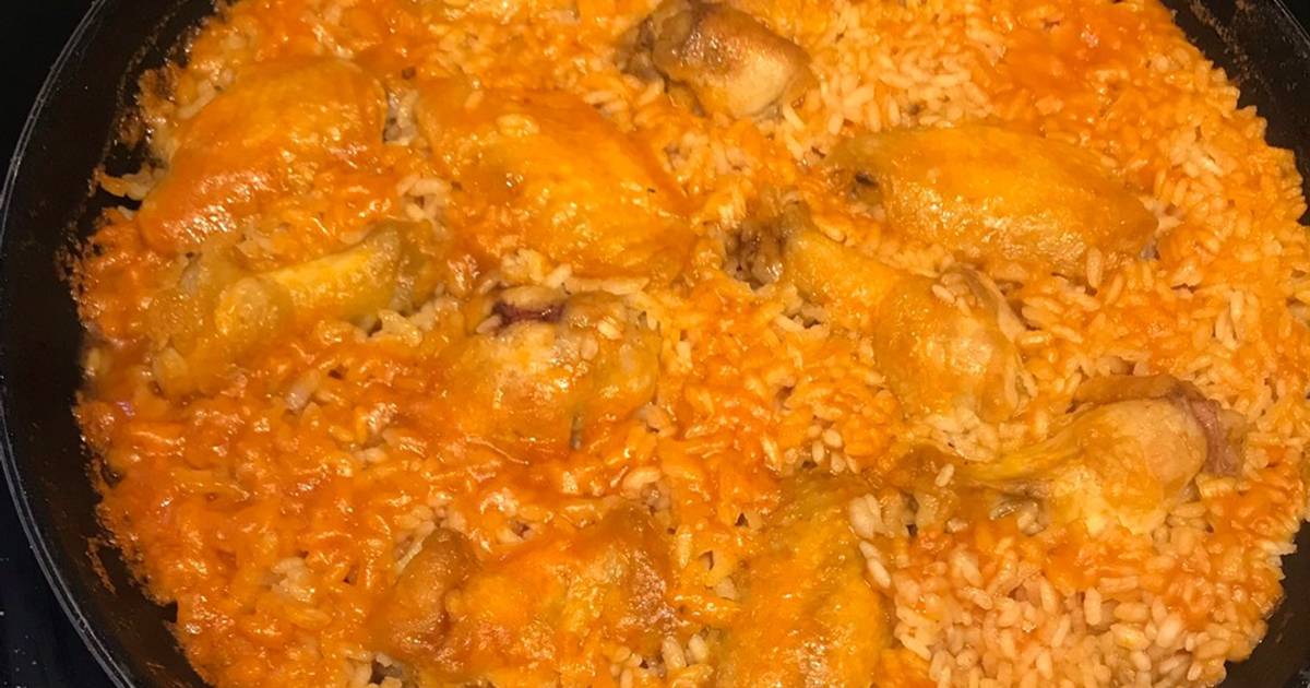 Paella de pollo 591 recetas caseras Cookpad