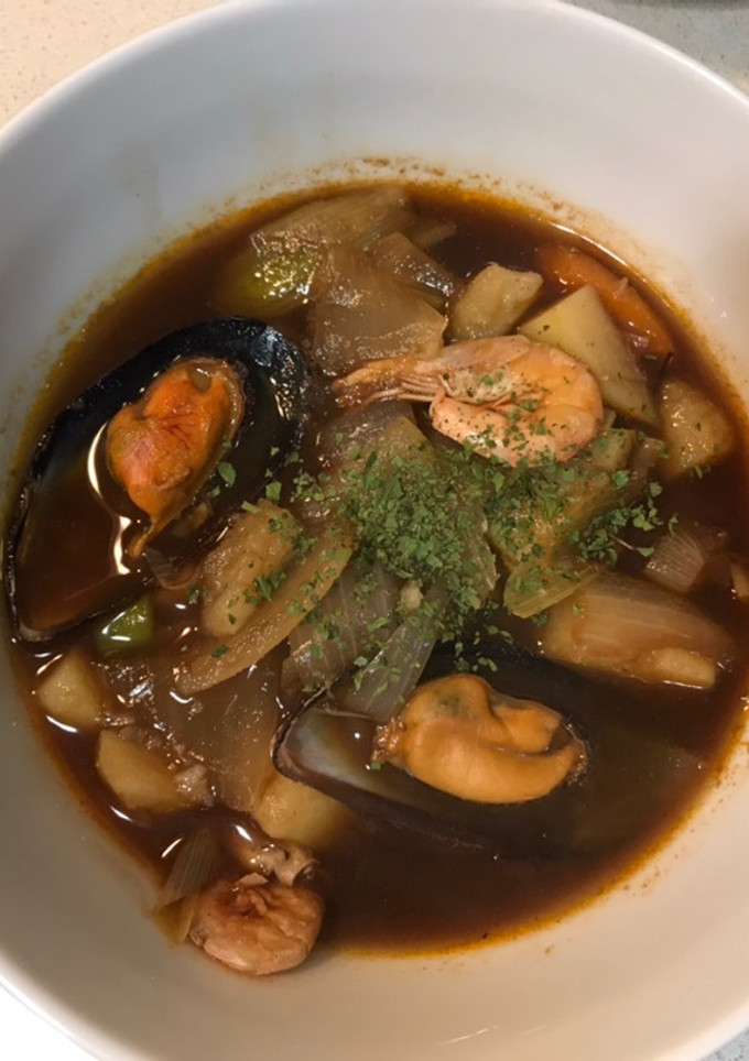 Una foto de Sopa de pescado