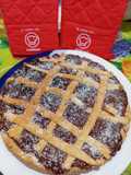 Pasta frola de dulce de leche