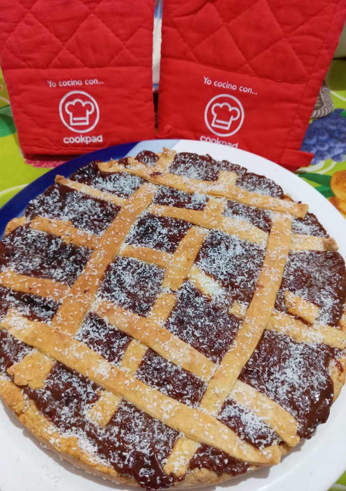 Una foto de Pasta frola de dulce de leche
