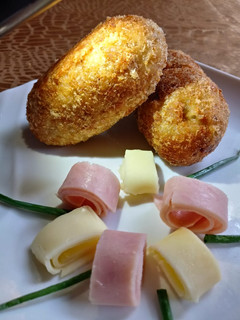 Una foto de Croqueta de arroz