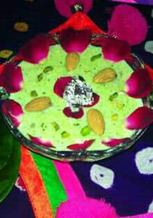 A picture of Paan firni.