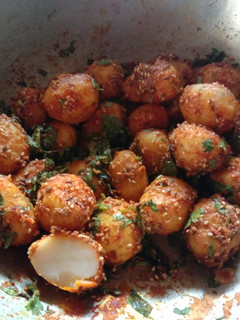 A picture of Masala baby potato.