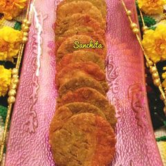 A picture of Mint Achaari Mathri.