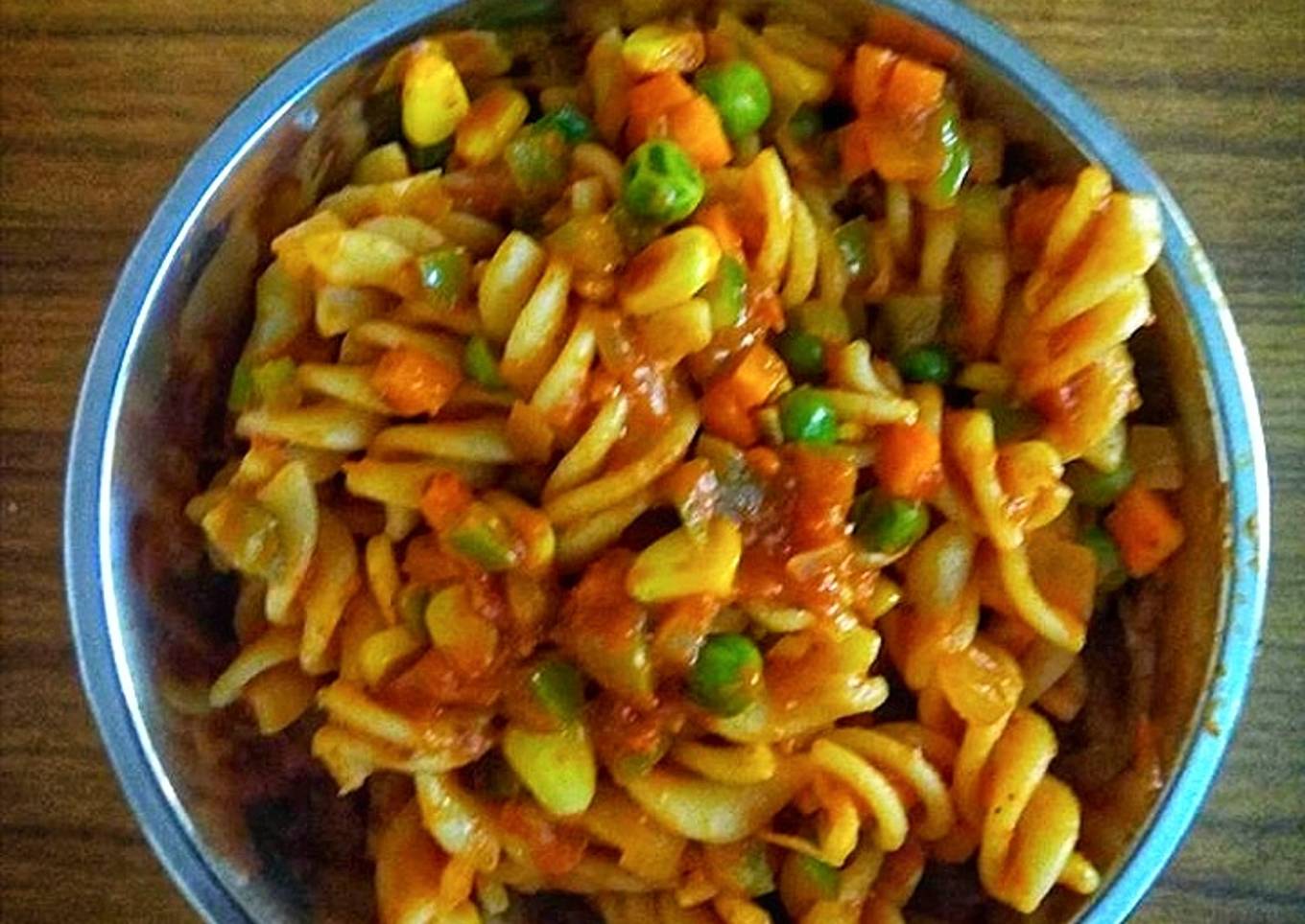Indian masala pasta