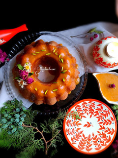 عکسی از دستور کیک آب هویج 🥕 (بدون فر)