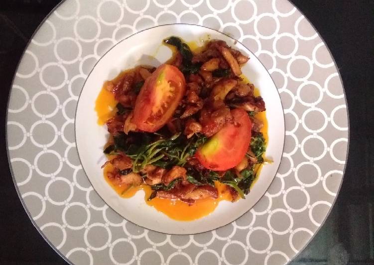 DICOBA@ Resep Ayam Suwir Kemangi masakan harian