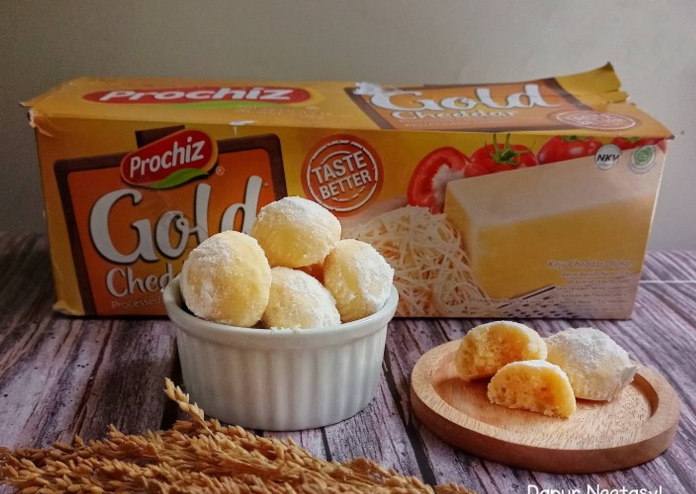 Resep Putri Salju Keju Anti Gagal