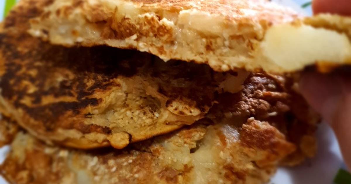 Pancakes de avena y manzana 45 recetas caseras Cookpad