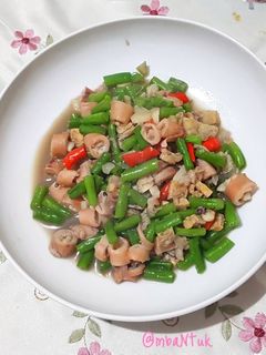 Foto resep Tumis Buncis Cumi Asin