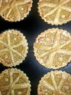 Una foto de Tartaleta de manzana sin huevo y sin leche