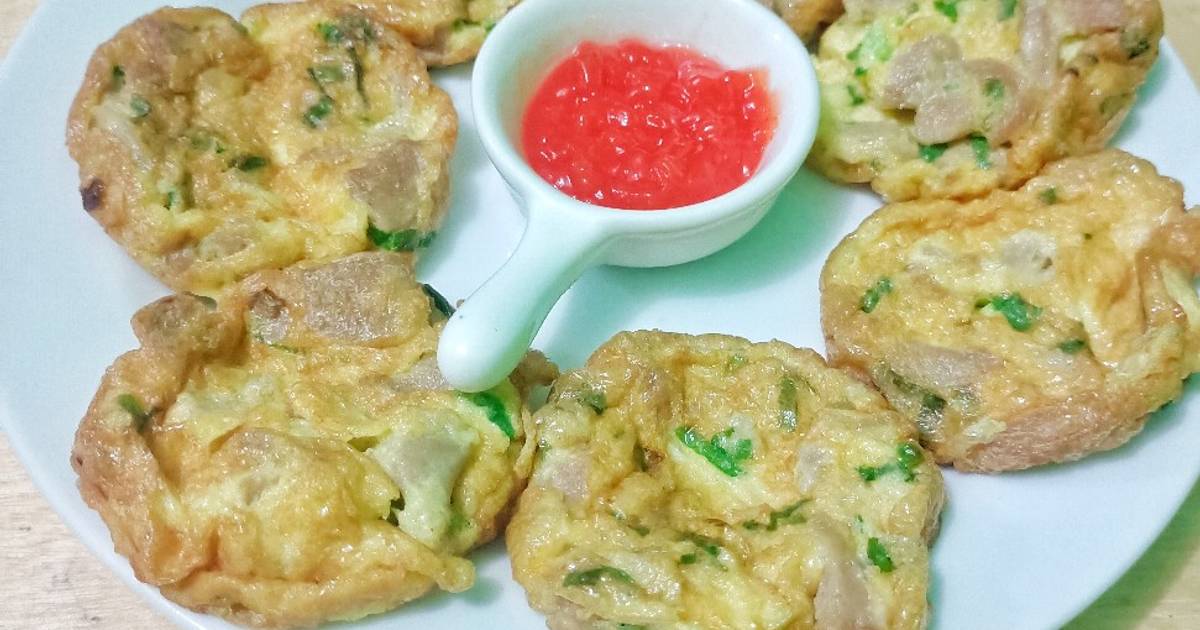 Resep Telur Congkel Jajanan Sd Oleh Azda Mathbakh Cookpad