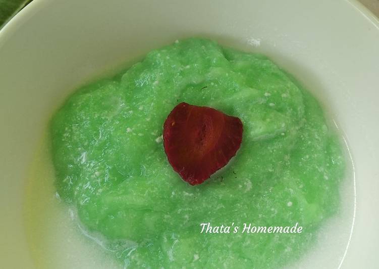 Anti Ribet, Membuat Bubur Singkong Pandan Anti Gagal