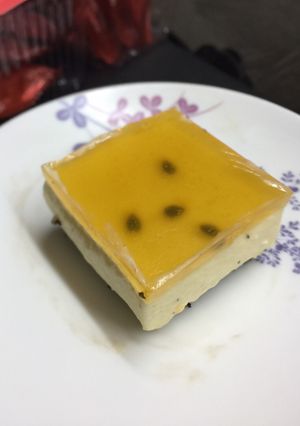 Hình của món Bánh phô mai chanh dây.