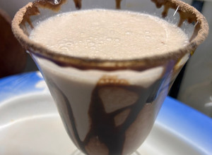 A picture of Sharjah milkshake.