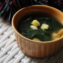 A picture of Sayur Bening (Indonesian Clear Soup).