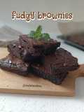 Fudgy Brownies Triple Chocolate