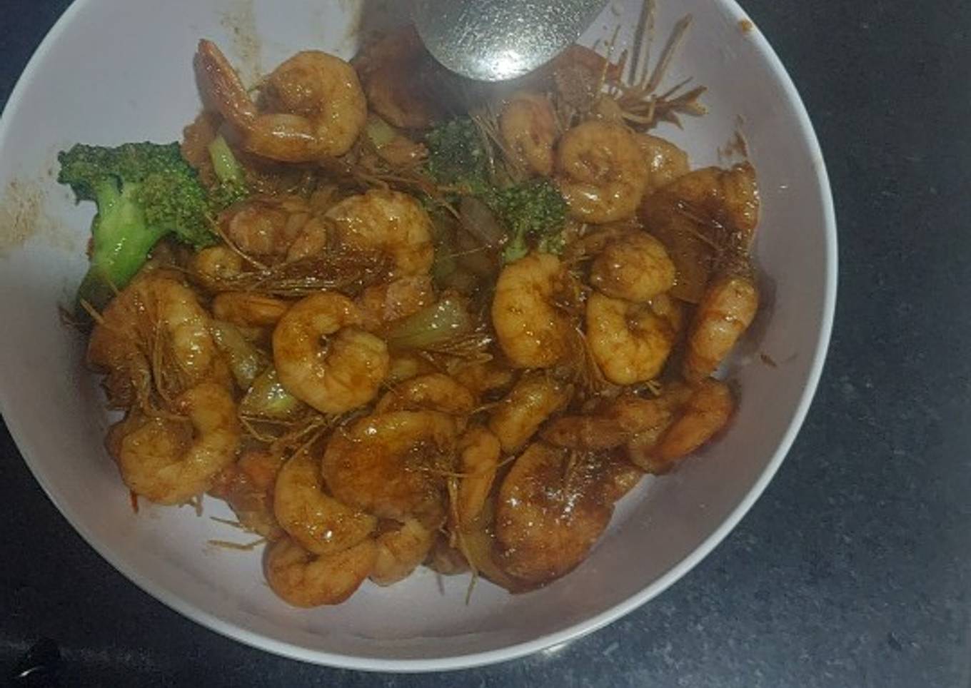 Udang teriyaki