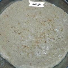A picture of Pizza dough.