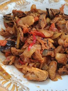 Foto resep 3. Teman Nasi: Kerang Ijo Saus Asam Manis Pedas