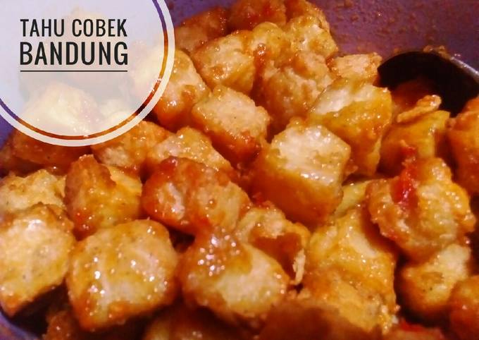 Tahu Cobek Bandung (Cemilan Saat Buka Puasa) #SiapRamadan