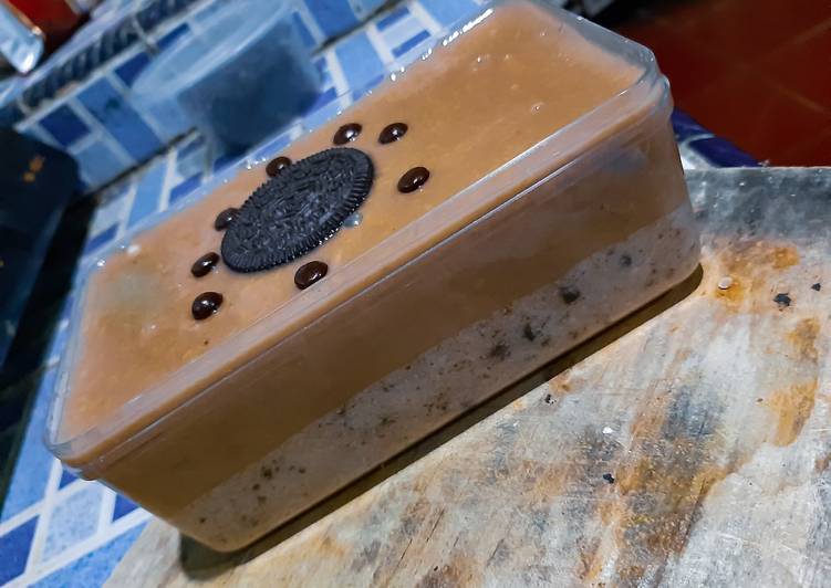 Bagaimana Membuat #1 Puding busa oreo coklat yang Bisa Manjain Lidah