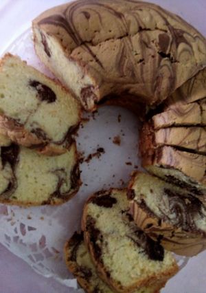 Foto resep Marmer cake jadul