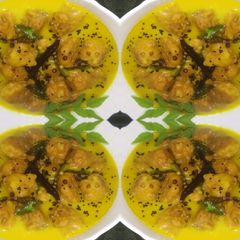 Kadhi pakoda A picture of Kadhi pakoda.