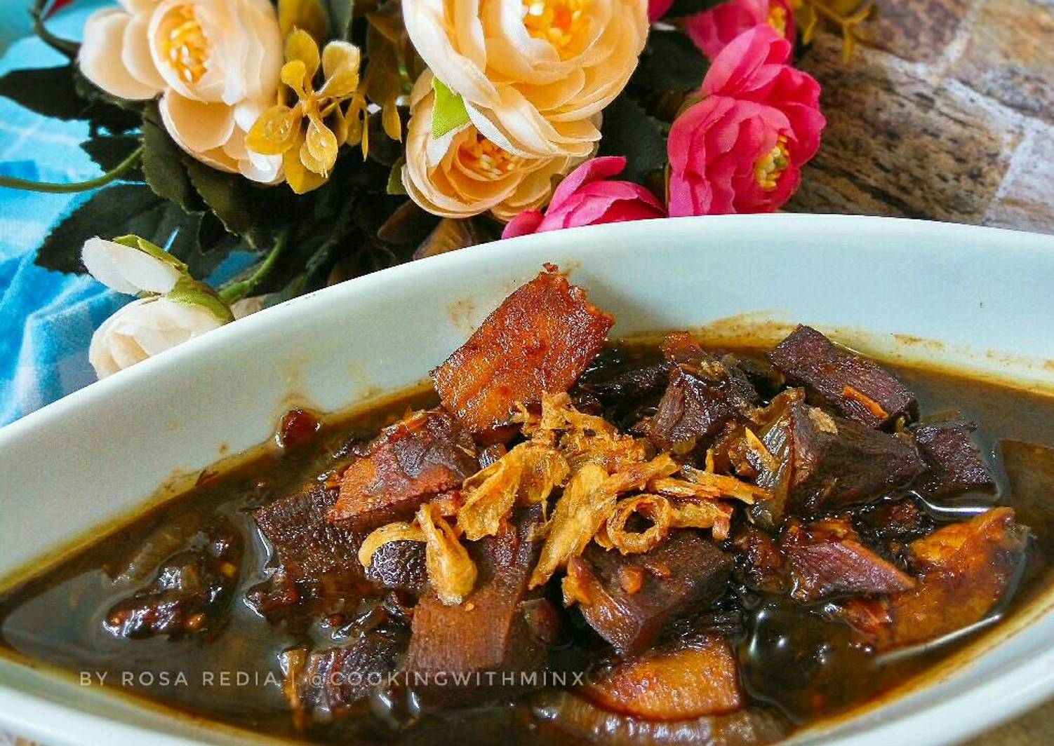 Resep Lidah Sapi Saus Inggris oleh Rosa Redia - Cookpad