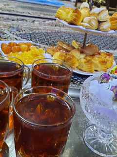 عکسی از دستور چای دارچین و زعفران