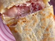 Una foto di pasta per focaccia
