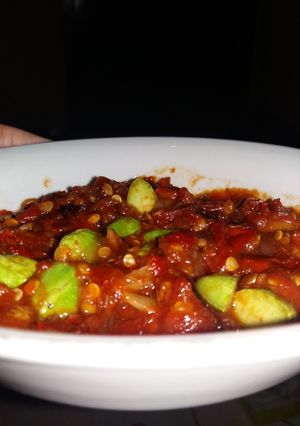 Foto resep Sambal tomat pete simple