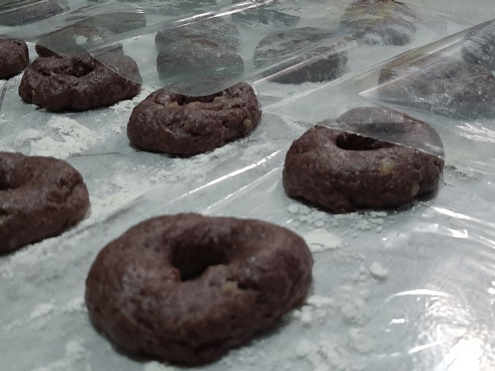 Cara Buat Donat kentang ketan hitam Untuk Pemula