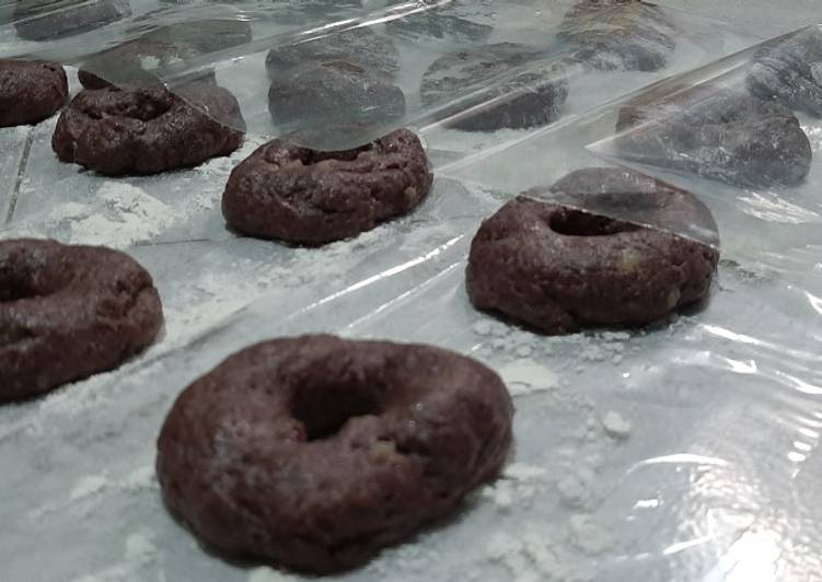 Donat kentang ketan hitam