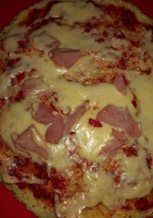 Una foto de Pizza de Arroz