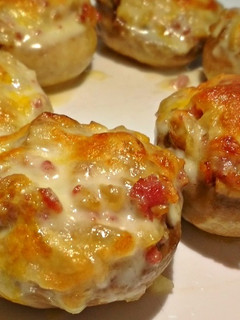 Una foto de Champiñones rellenos