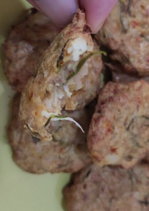รูปของ ทอดมันหมูมะพร้าวอ่อน by Airfryer #By SanD