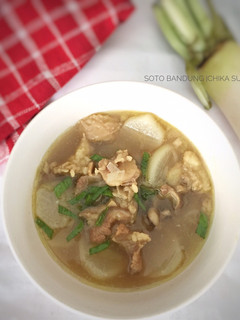 Foto resep Soto Daging Sapi Dan lobak (soto bandung) #27