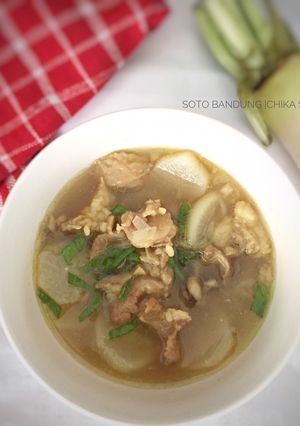 Foto resep Soto Daging Sapi Dan lobak (soto bandung) #27