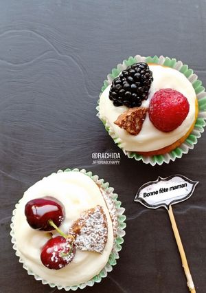Une photo de Muffins aux bananes et fruits secs pour la fête des mamans