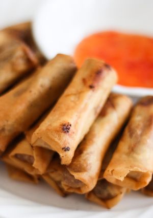 Une photo de "Nem" philippin = lumpia