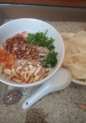 Foto resep Bubur Ayam simple