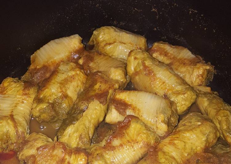 Bagaimana Menyiapkan Sarma Tempe kuah kare, Enak