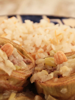 Una foto de Alcachofas rellenas de carne picada